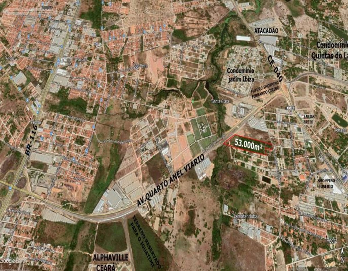Terreno à venda, 53000 m² por R$ 13.250.000,00 - Anel Viário - Eusébio/CE